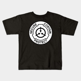 SCP Patch - default Kids T-Shirt